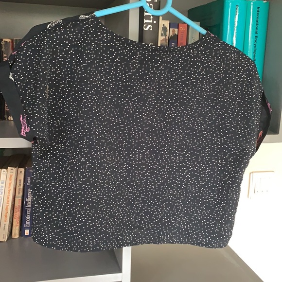 ANIMAL PRINT CROP TOP: Small size. Can wear as saree blouse also. - Picture 4 of 7